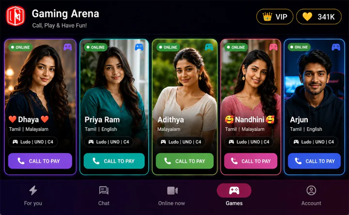 StarRoom Gaming Arena with Ludo, UNO, and Connect 4